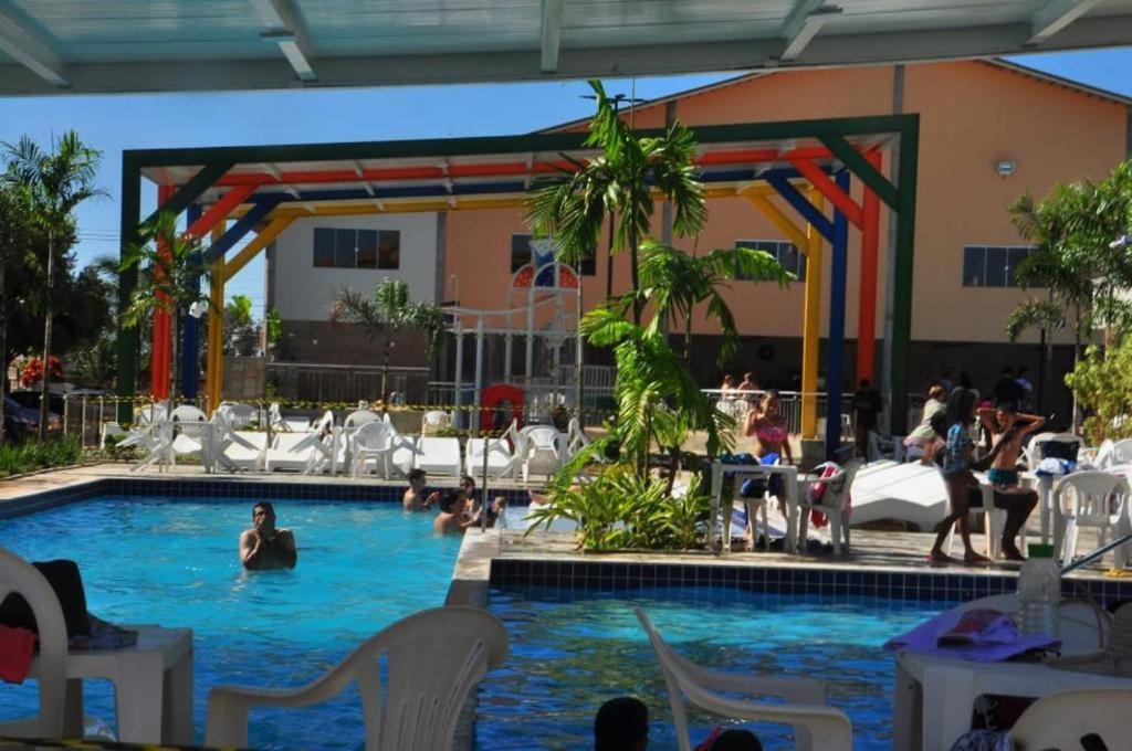 Ferienwohnung Diroma Fiori Caldas Novas Exterior foto